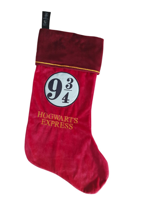 Chaussette de Noël Harry Potter 9 3/4 Hogwarts Express