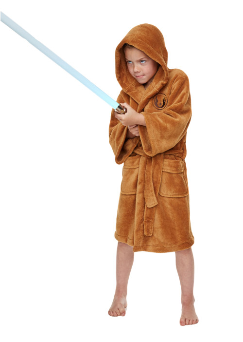 Peignoir Enfant Marron Jedi Star Wars