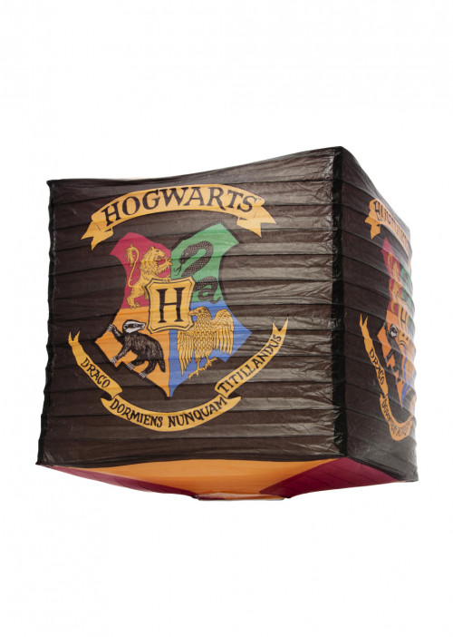 Suspension Harry Potter cube noir Poudlard