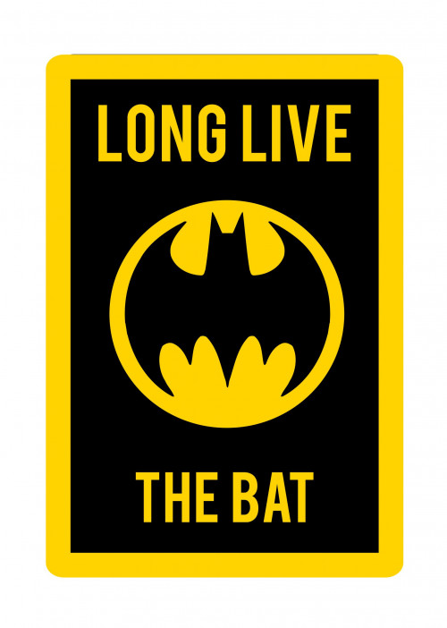 Tapis Batman Long live the Bat