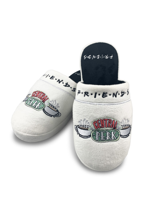 Chaussons Friends Central Perk blanches