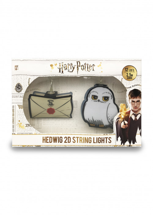 Guirlande lumineuse Harry Potter Hedwig et Lettres 2D