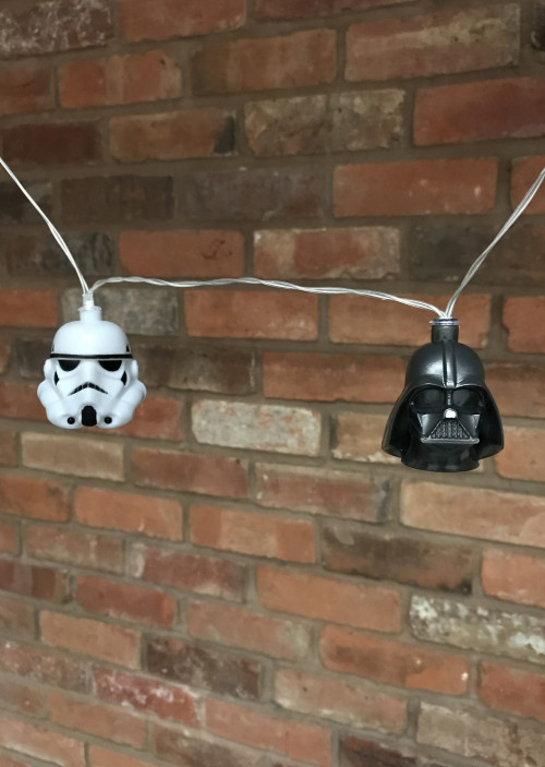 Guirlande lumineuse Star Wars Trooper et Dark Vador 3D