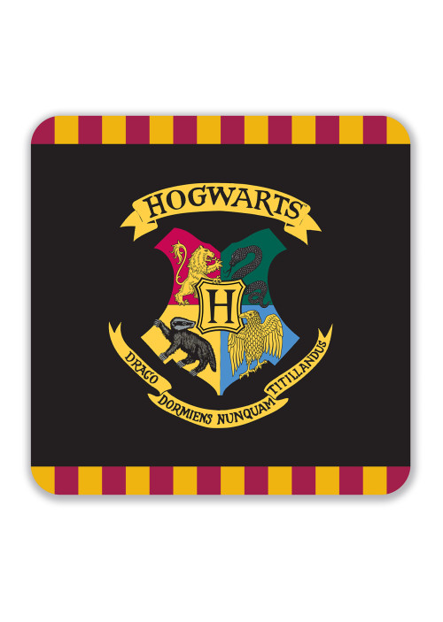 Lot de 4 Sous-Verre Harry Potter Poudlard