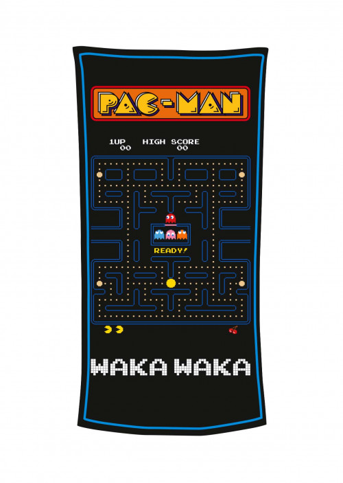 Serviette de bain Pac Man