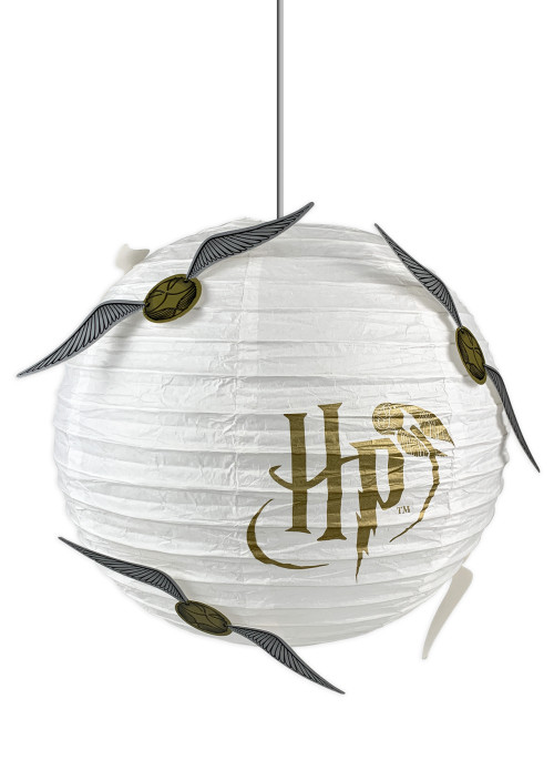 Suspension Harry Potter Boule blanche vif d'or