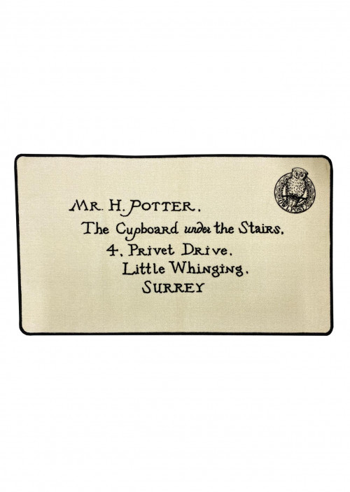 Tapis Harry Potter Lettre d'acceptation à Poudlard