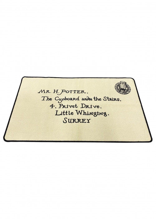 Tapis Harry Potter Lettre d'acceptation à Poudlard