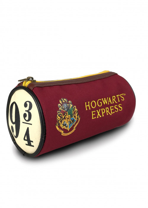 Trousse Poudlard Express 9 3/4 rouge et jaune Harry Potter