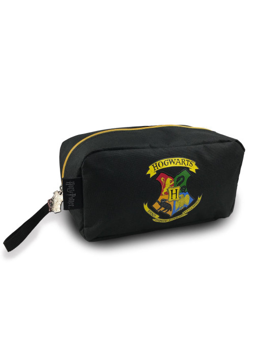 Trousse Poudlard noire et jaune Harry Potter