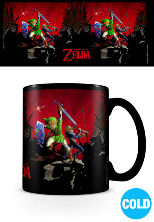 Mug Zelda Battle Thermoreactif