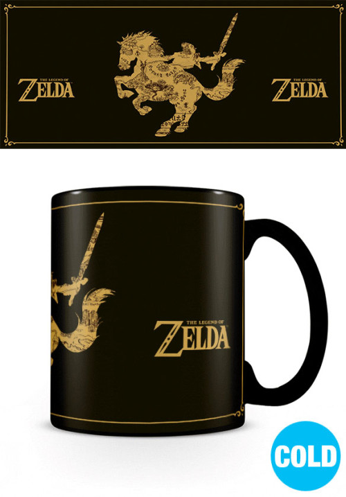 Mug Zelda Carte Thermoreactif Nintendo