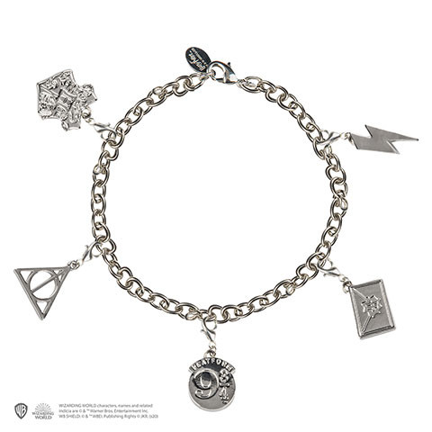 Collection de bijoux Harry Potter : des bracelets de maison et des