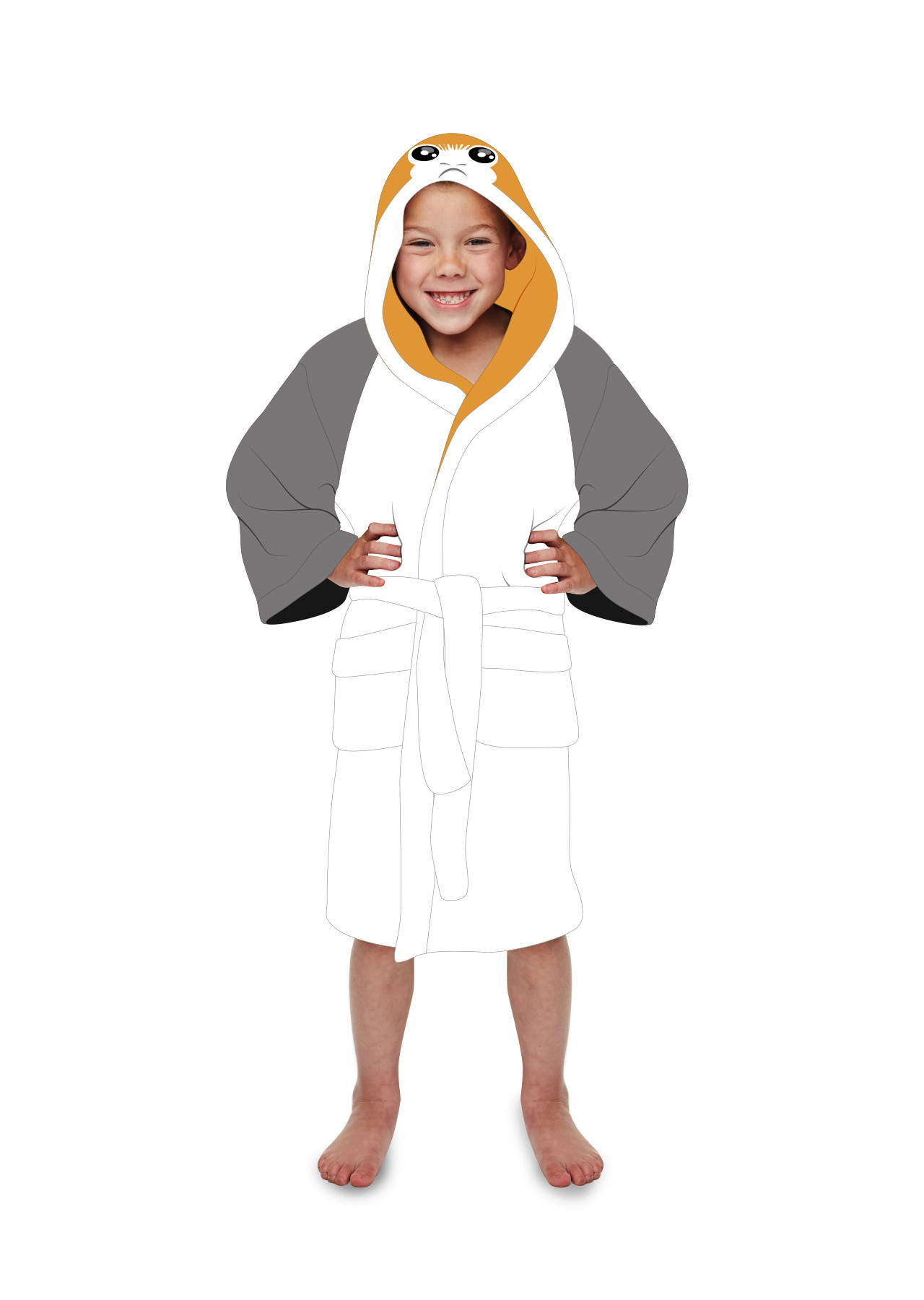 Peignoir Enfant Star Wars Porg 3957
