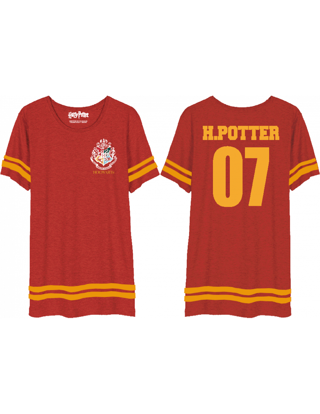 T shirt on sale gryffondor femme