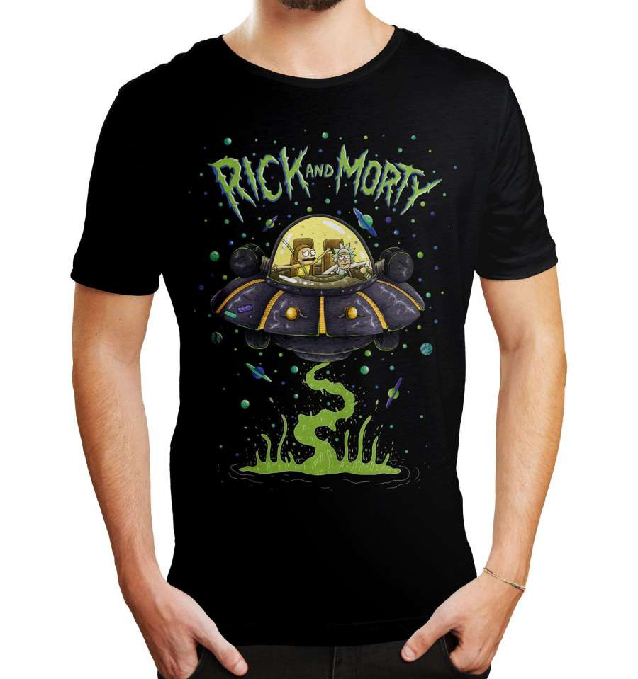 T shirt rick et morty clearance