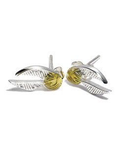 Boucles d'oreilles Harry Potter Vif d'or plaqué argent