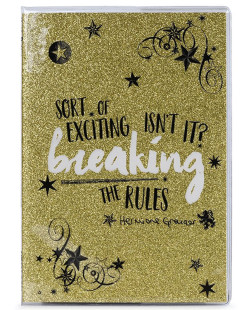 Carnet Bloc Notes Hermione Granger Glitter Harry Potter