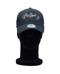 Casquette Batman noire logo 3D brillant
