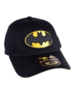 Casquette Batman Noire Logo jaune baseball