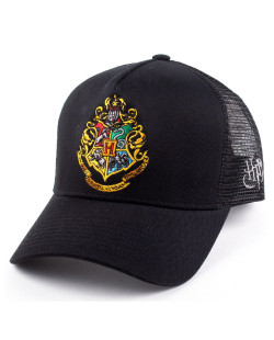 Casquette Harry Potter noire Trucker Poudlard