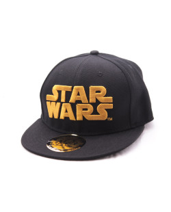 Casquette Noire Golden Logo Star Wars
