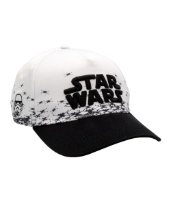 Casquette Star Wars blanche et noire