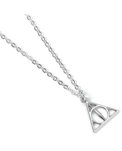 Collier Reliques de la mort chaine argent Harry Potter