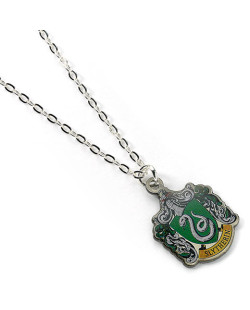 Collier Serpentard Blason chaine argent Harry Potter