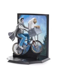 Figurine E.T et Elliott vélo