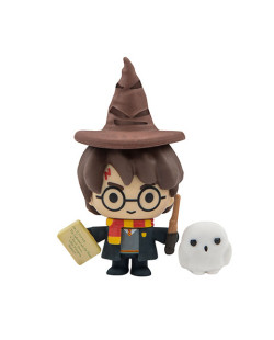 Figurine gomme Harry Potter et Hedwige