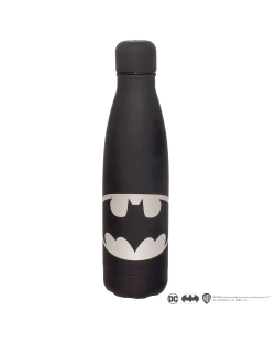 Gourde Batman métal Logo silver