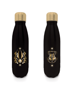 Gourde Harry Potter Vif d'or noire et or