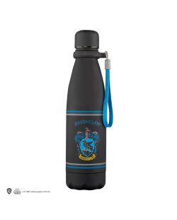Gourde isotherme métal Harry Potter noire Serdaigle Blason