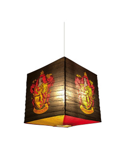 Suspension Harry Potter cube noir Gryffondor