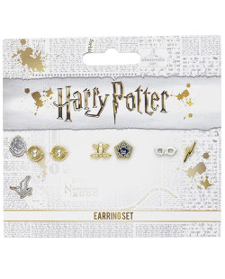 Lot Boucles d'oreilles Harry Potter Chocogrenouilles Retourneur de temps Lunettes éclair