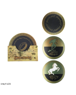 Lot de 4 Sous-Verre Le Seigneur des Anneaux