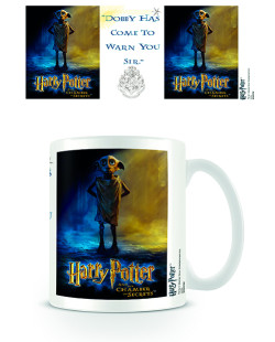 Mug Dobby Warning Harry Potter