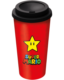 Mug de voyage Super Mario étoile 520 ml