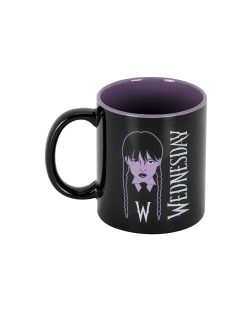 Mug Mercredi W noir et violet