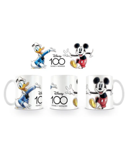Mug Mickey et Donald Disney 100 years of wonder