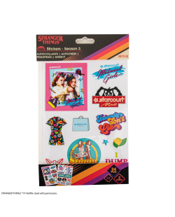 Pack 24 Stickers Stranger Things Saison 3