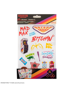 Pack 31 Stickers Stranger Things Saison 2