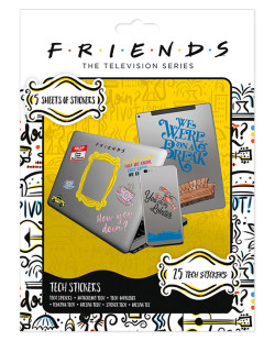 Pack de 25 Tech Stickers Friends