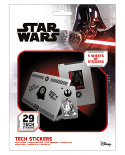 Pack de 29 Tech Stickers Star Wars