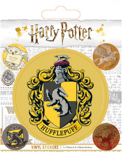 Pack de 5 Stickers Harry Potter Poufsouffle
