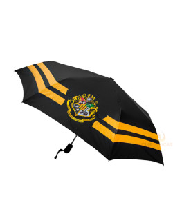 Parapluie Harry Potter Hogwarts noir et jaune