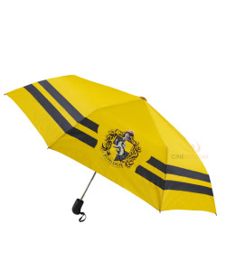 Parapluie Harry Potter Poufsouffle jaune et noir
