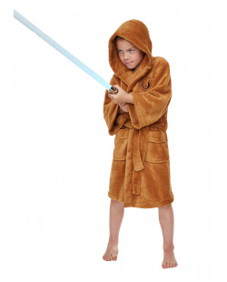 Peignoir Enfant Marron Jedi Star Wars