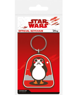 Porte-clés Caoutchouc Porg Star Wars